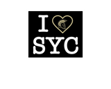 I Heart SYC T-shirt - Ladies V-neck T-shirt