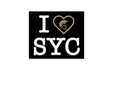 NEW - I Heart SYC T-shirt - Ladies V-neck T-shirt