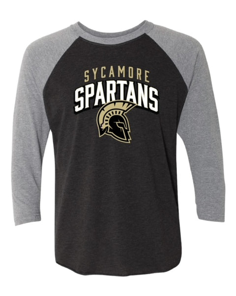 Sycamore Spartans Raglan Shirt (Unisex)