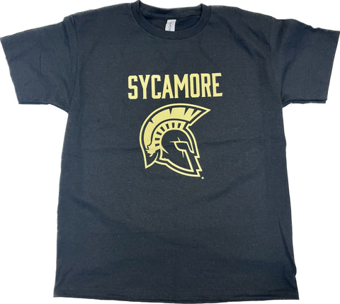 Youth Black Sycamore Short Sleeve T-Shirt